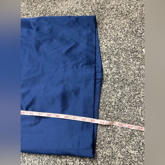 ROBERT RODRIGUEZ New Blue Cotton Satin Sheath Career Cocktail Party Dress 8 - Picture 15 of 15